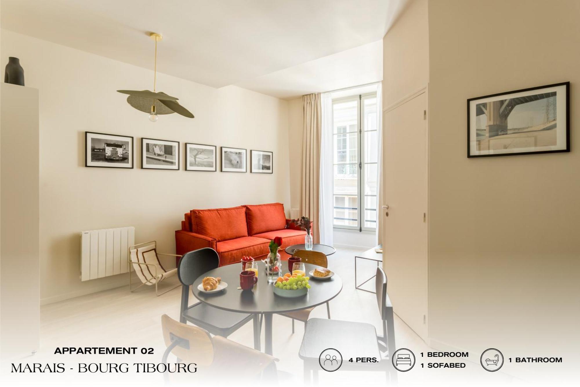 Beauquartier - Marais, Bourg Tibourg Apartman Párizs Kültér fotó