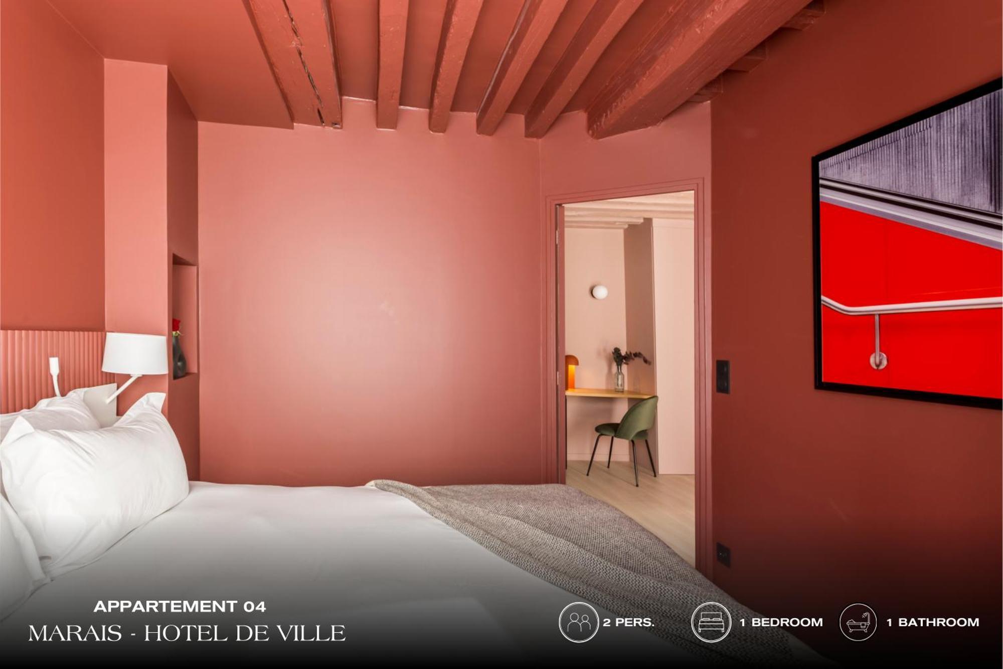 Beauquartier - Marais, Bourg Tibourg Apartman Párizs Kültér fotó