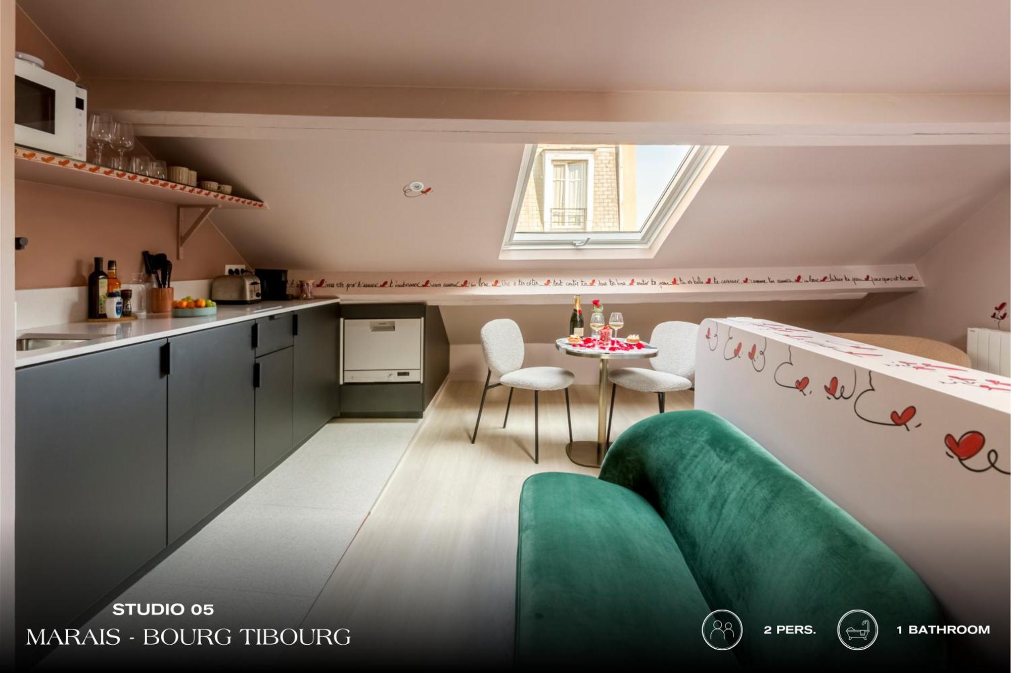 Beauquartier - Marais, Bourg Tibourg Apartman Párizs Kültér fotó