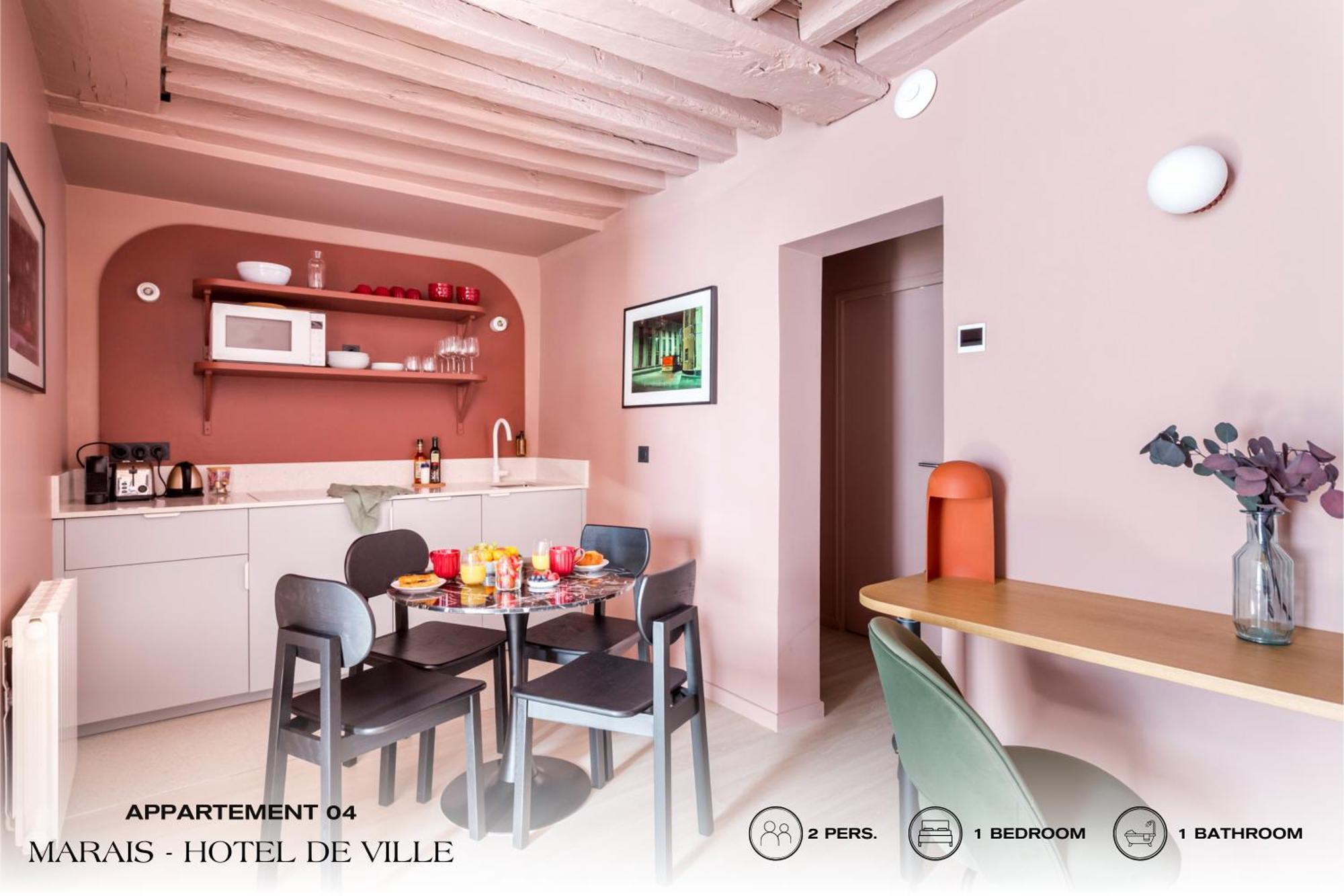 Beauquartier - Marais, Bourg Tibourg Apartman Párizs Kültér fotó