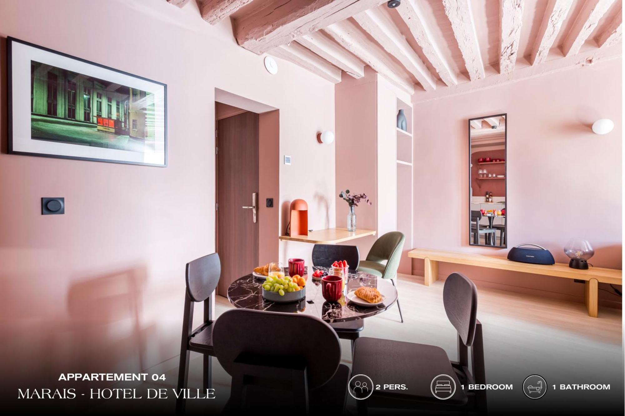 Beauquartier - Marais, Bourg Tibourg Apartman Párizs Kültér fotó