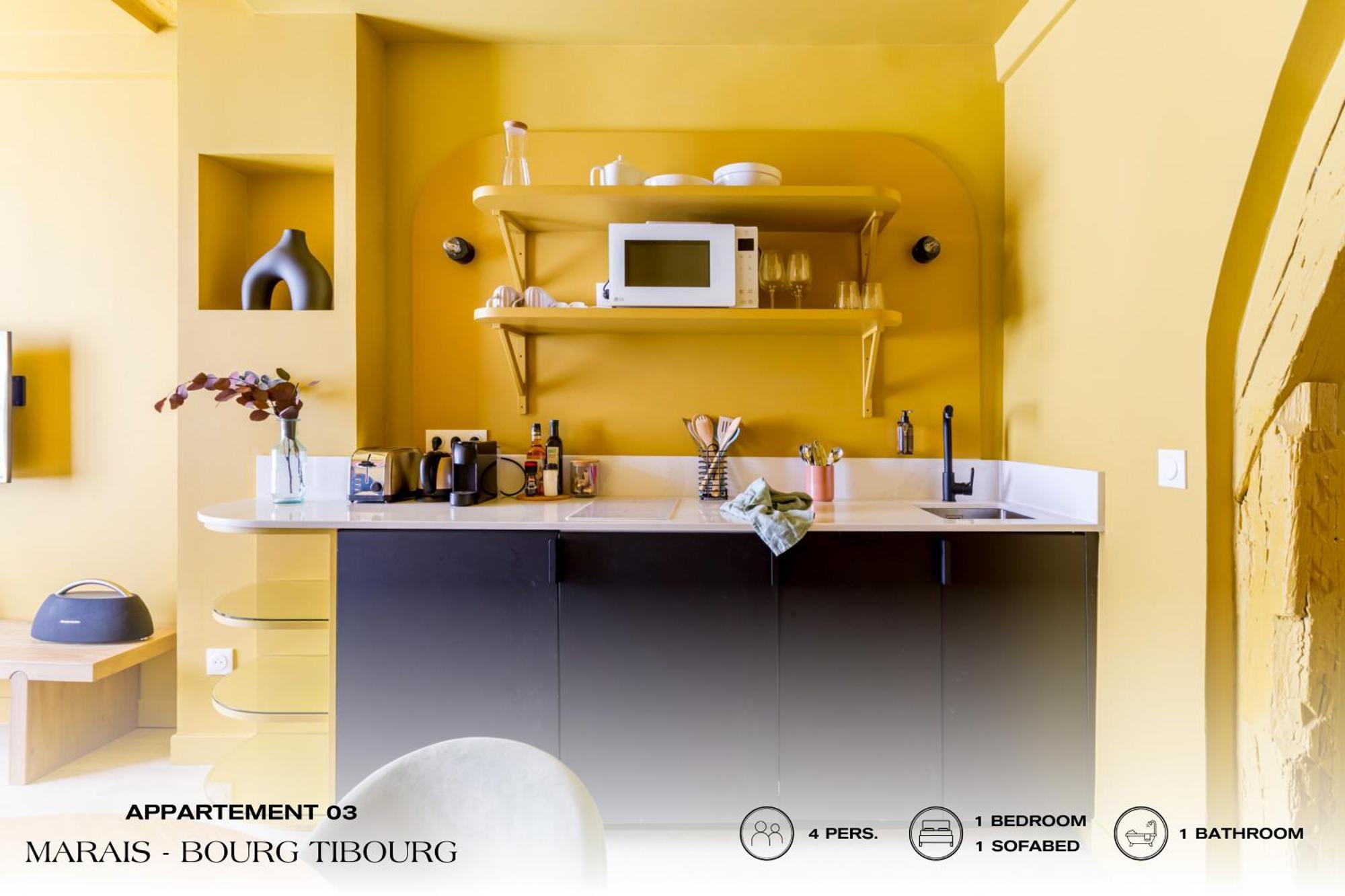 Beauquartier - Marais, Bourg Tibourg Apartman Párizs Kültér fotó
