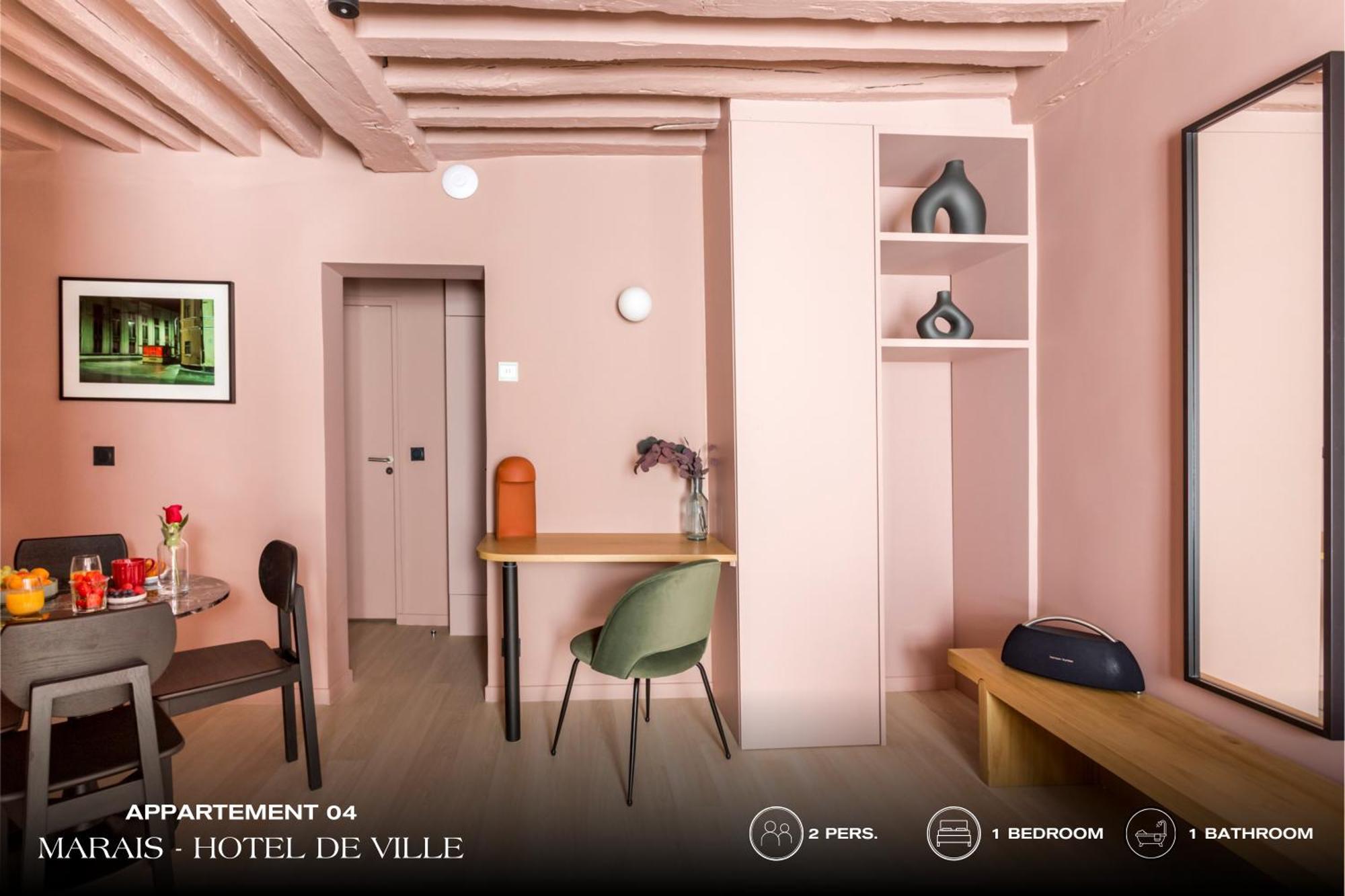Beauquartier - Marais, Bourg Tibourg Apartman Párizs Kültér fotó